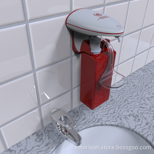 Large dosage Wall-wounted No-touch Antibacterial Hand Wash liquid dispenser